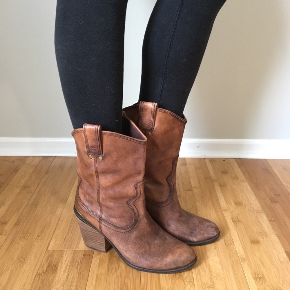 Genuine Leather Lucky Brand Cowboy Boots